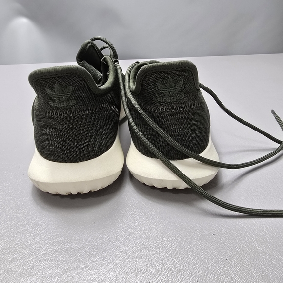 Adidas Tubular Shadow Olive Green Running Shoes Size 6.5 - Picture 2 of 10